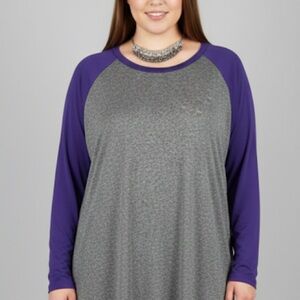 😍SHOW SPECIAL- THE AUTHENTIC T-SHIRT COMPANY Stretch Ling Sleeve T-Shirt Tee 2X